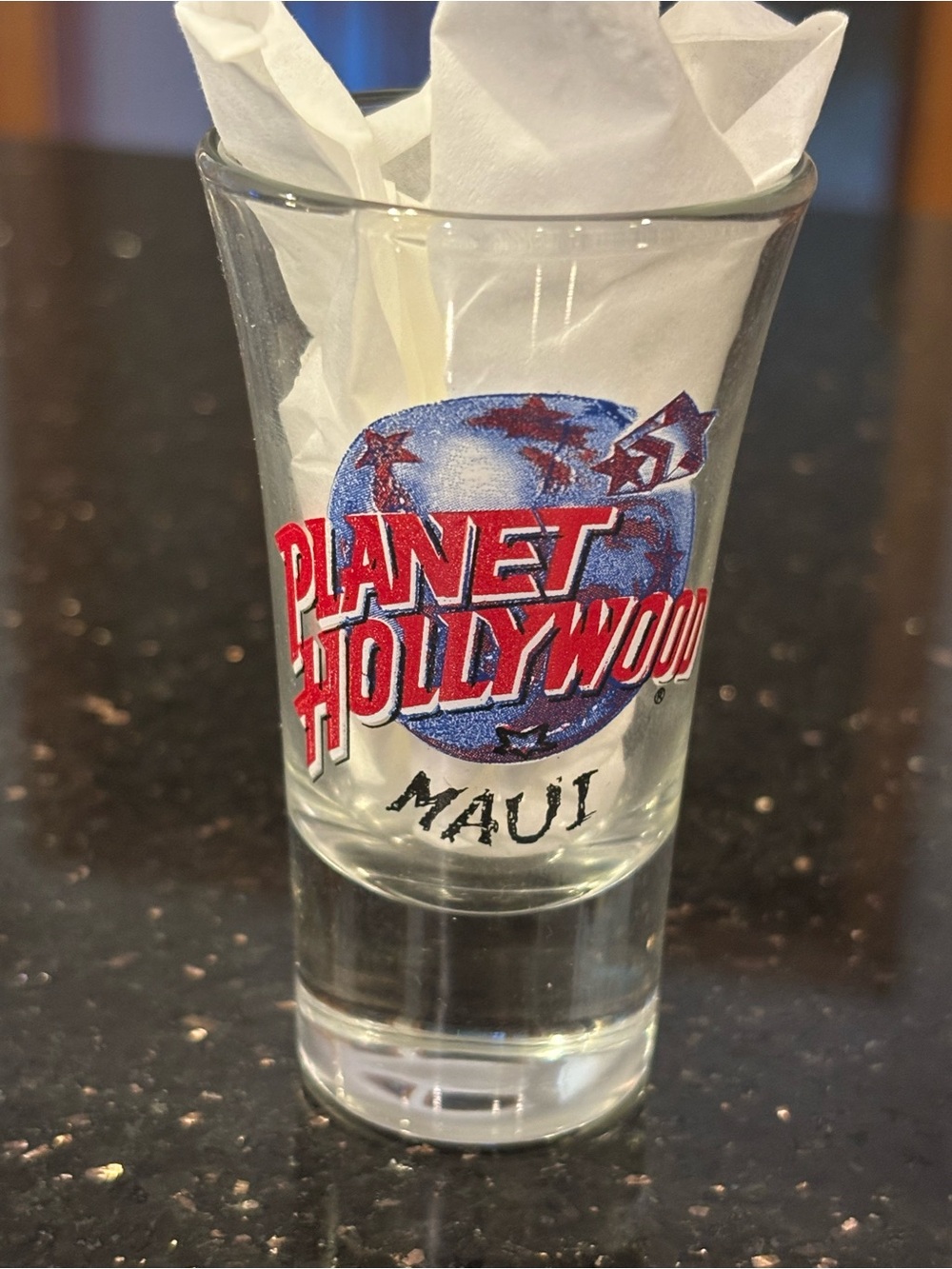 Planet Hollywood Maui shot glass